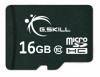 16GB G.Skill microSDHC CL10 memory card with SD adapter Image