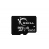 128GB G.Skill microSDXC CL10 UHS-1 Memory Card with SD Adapter Image