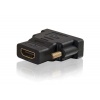 HDMI Female to DVI-D 24+1 Male Adapter with Gold Contacts Image