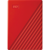 2TB Western Digital My Passport USB3.2 External Hard Drive - Red