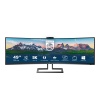 Philips P Line 32:9 SuperWide curved LCD display 499P9H/00 Image