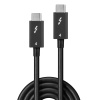 Lindy 1m Thunderbolt 4 Cable, 40Gbps, passive Image