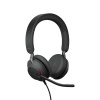 Jabra Evolve2 40 SE Headset Wired Head-band Calls/Music USB Type-C Black Image