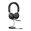 Jabra Evolve2 40 SE Headset Wired Head-band Calls/Music USB Type-C Black Image