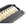Digitus CAT 6, Class E Patch Panel, shielded, black Image