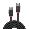 Lindy 3m 8K60hz HDMI Cable, Black Line Image