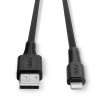 Lindy 3m USB to Lightning Cable black Image