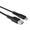 Lindy 1m USB to Lightning Cable, Black Image