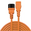 Lindy 2m IEC Extension Cable, Orange Image