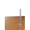 Lindy 450mm Desk Grommet Clamp Pole, Silver Image