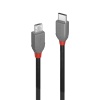 Lindy 2m USB 2.0 Type C to Micro-B Cable, Anthra Line