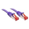 Lindy Rj45/Rj45 Cat6 1.5m networking cable Violet S/FTP (S-STP)