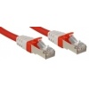 Lindy Cat.6 (A) SSTP / S/FTP PIMF Premium 2.0m networking cable Red 2 m