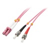 Lindy 46353 InfiniBand/fibre optic cable 5 m LC ST Pink