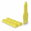 Lindy RJ45 Port Locks Yellow, 10x + 1 Key