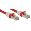 Lindy Cat.6 (A) SSTP / S/FTP PIMF Premium 30.0m networking cable Red 30 m