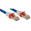 Lindy Cat.6 (A) SSTP / S/FTP PIMF Premium 5.0m networking cable Blue 5 m