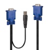 Lindy 1m Combined KVM and USB Cable Image