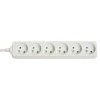 Lindy 73125 power extension 6 AC outlet(s) Indoor White Image