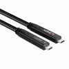 Lindy 15m USB 3.2 Gen 2 & DP 1.4 Type C Hybrid Cable Image