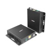 Lindy 39347 AV extender AV transmitter & receiver Black