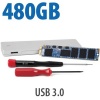 480GB OWC Aura 6G SSD + Envoy Enclosure Kit for MacBook Air 2010-2011 Image