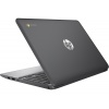 HP Chromebook 11-v010nr 1.6GHz Intel N3060 11.6-inch 4GB RAM 16GB Storage Silver US Keyboard Layout Image