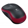 Logitech M185 Wireless Mouse Red Image