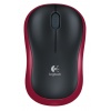 Logitech M185 Wireless Optical Mouse Red Image