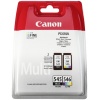 Canon PG-545 CL546 Multi-pack (Black, Cyan, Magenta, Yellow) Image