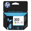 HP 302 Multi-pack Ink Cartridge (Yellow, Cyan, Magenta) Image