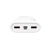 Silicon Power QS15 20,000mAh Power Bank 2x USB Type-A, 1x USB Type-C, QC3.0 & PD3.0 Fast Charging, Black Image
