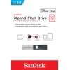 32GB Sandisk iXpand USB3.0 (3.1 Gen 1) USB Type-A USB + Lightning Connection Flash Drive Image