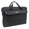 Manhattan London Laptop Bag 17.3-inch, Top Loader, Shoulder Strap, Black Image