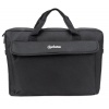 Manhattan London Laptop Bag 17.3-inch, Top Loader, Shoulder Strap, Black Image