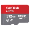 512GB Sandisk Ultra microSDXC UHS-I Memory Card for Android A1 CL10 Full HD Image