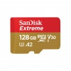 128GB SanDisk Extreme microSDXC Card for Mobile Gaming 4K UHD A2 Image