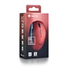 NGS Bee Wireless Ergonomic Silent Mouse, Red Image