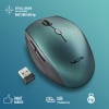 NGS Bee Wireless Ergonomic Silent Mouse, Blue Image