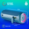 NGS Roller Furia 3 60W Waterproof BT Speaker with USB/FM/TF/AUX - Blue Image