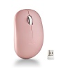 NGS Fog Pro, Wireless Silent Mouse, Pink Image