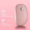 NGS Fog Pro, Wireless Silent Mouse, Pink Image