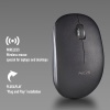 NGS Fog Pro, Wireless Silent Mouse, Black Image