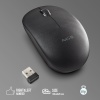 NGS Fog Pro, Wireless Silent Mouse, Black Image