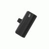 Silicon Power QD50, 5000mAh Compact USB-C Power Bank, Black Image