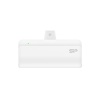 Silicon Power QD50, 5000mAh Compact USB-C Power Bank, White Image