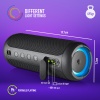 NGS Roller Furia 2 30W Waterproof BT Speaker with USB/FM/TF/AUX - Black Image