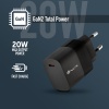 NGS Bud 20W USB-C Power Adapter for Phones & Tablets, EU Only Image