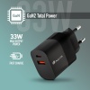 NGS Bud 33W USB-C + USB-A Power Adapter for Phones, Tablets and Laptops, EU Only Image