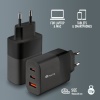 NGS Bud 65W USB-C + USB-A Power Adapter for Phones, Tablets and Laptops, EU Only Image